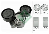 Tensioner Lever, v-ribbed belt 534 0505 10 Ina