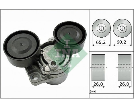 Tensioner Lever, v-ribbed belt 534 0505 10 Ina