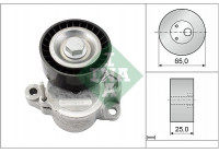 Tensioner Lever, v-ribbed belt 534 0625 10 Ina