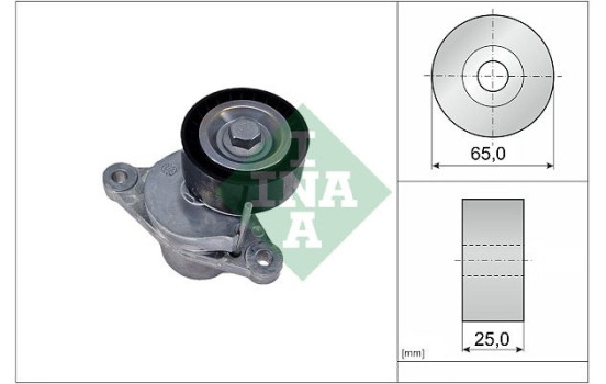 Tensioner Lever, v-ribbed belt 534 0655 10 Ina