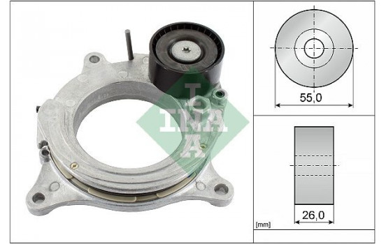 Tensioner Lever, v-ribbed belt 534 0692 10 Ina