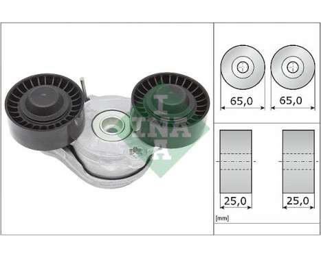 Tensioner Lever, v-ribbed belt 534 0696 10 Ina