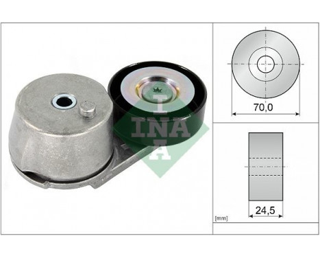 Tensioner Lever, v-ribbed belt 534 0704 10 Ina