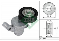 Tensioner Lever, v-ribbed belt 534 0705 10 Ina