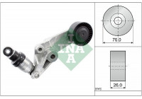 Tensioner Lever, v-ribbed belt 534001610 Ina