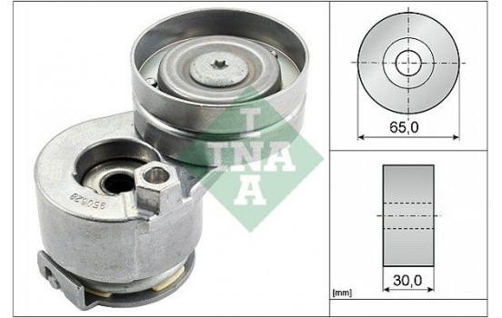 Tensioner Lever, v-ribbed belt 534002710 Ina