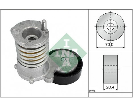 Tensioner Lever, v-ribbed belt 534003010 Ina