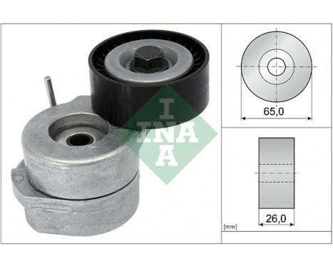 Tensioner Lever, v-ribbed belt 534005310 Ina