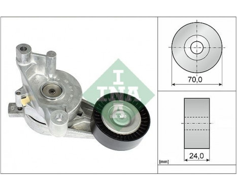 Tensioner Lever, v-ribbed belt 534005910 Ina