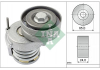 Tensioner Lever, v-ribbed belt 534006510 Ina