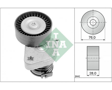 Tensioner Lever, v-ribbed belt 534008130 Ina
