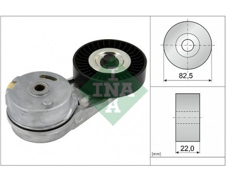 Tensioner Lever, v-ribbed belt 534012430 Ina