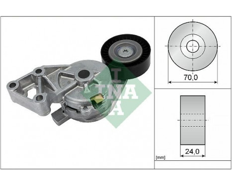 Tensioner Lever, v-ribbed belt 534013230 Ina