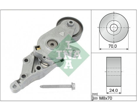 Tensioner Lever, v-ribbed belt 534014030 Ina