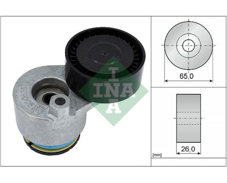 Tensioner Lever, v-ribbed belt 534014130 Ina