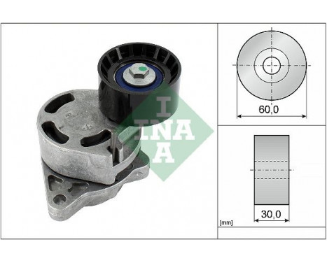Tensioner Lever, v-ribbed belt 534018110 Ina