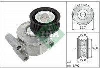 Tensioner Lever, v-ribbed belt 534024910 Ina