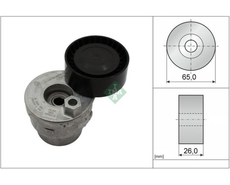 Tensioner Lever, v-ribbed belt 534026910 Ina