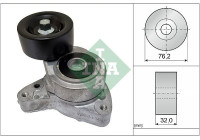 Tensioner Lever, v-ribbed belt 534028310 Ina