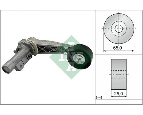 Tensioner Lever, v-ribbed belt 534031810 Ina
