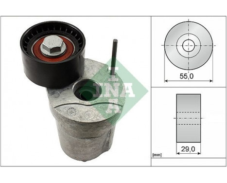 Tensioner Lever, v-ribbed belt 534032010 Ina