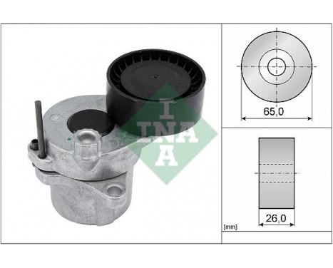 Tensioner Lever, v-ribbed belt 534033610 Ina