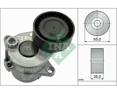 Tensioner Lever, v-ribbed belt 534033710 Ina, Image 2