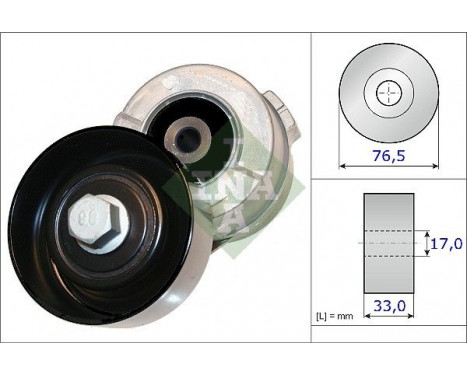 Tensioner Lever, v-ribbed belt 534034110 Ina