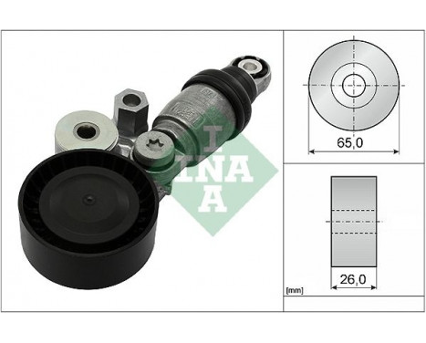 Tensioner Lever, v-ribbed belt 534034210 Ina