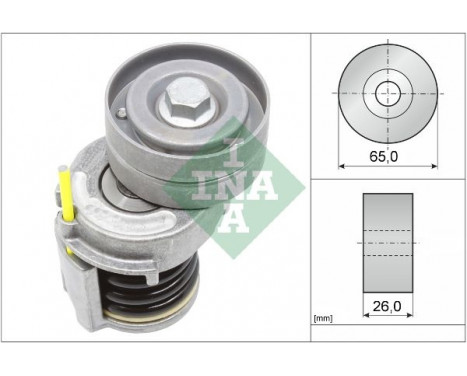 Tensioner Lever, v-ribbed belt 534034610 Ina