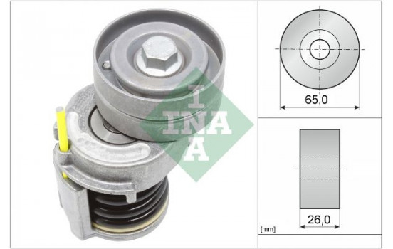 Tensioner Lever, v-ribbed belt 534034610 Ina