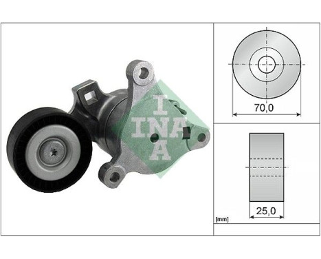 Tensioner Lever, v-ribbed belt 534036210 Ina