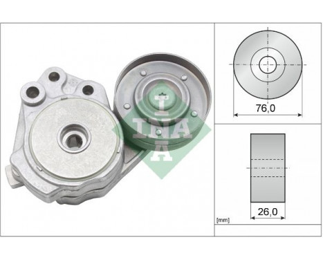 Tensioner Lever, v-ribbed belt 534037410 Ina