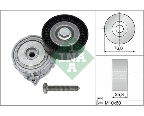 Tensioner Lever, v-ribbed belt 534037510 Ina