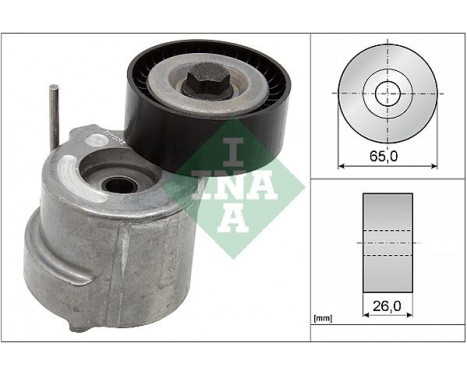 Tensioner Lever, v-ribbed belt 534040410 Ina