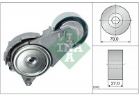 Tensioner Lever, v-ribbed belt 534040810 Ina