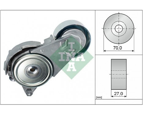 Tensioner Lever, v-ribbed belt 534040810 Ina