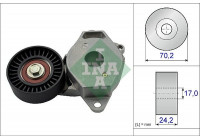 Tensioner Lever, v-ribbed belt 534040910 Ina