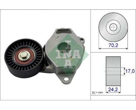 Tensioner Lever, v-ribbed belt 534040910 Ina