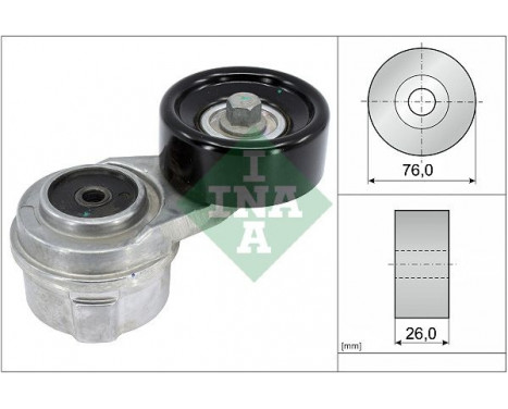 Tensioner Lever, v-ribbed belt 534041710 Ina