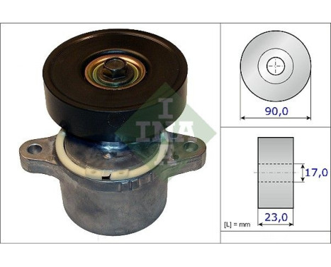 Tensioner Lever, v-ribbed belt 534046010 Ina