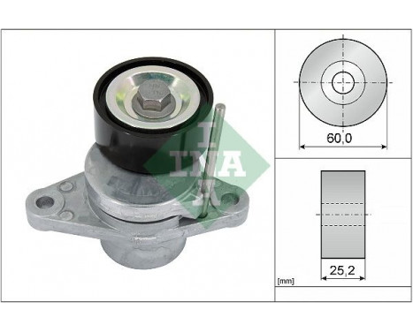 Tensioner Lever, v-ribbed belt 534047410 Ina