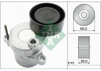 Tensioner Lever, v-ribbed belt 534054910 Ina