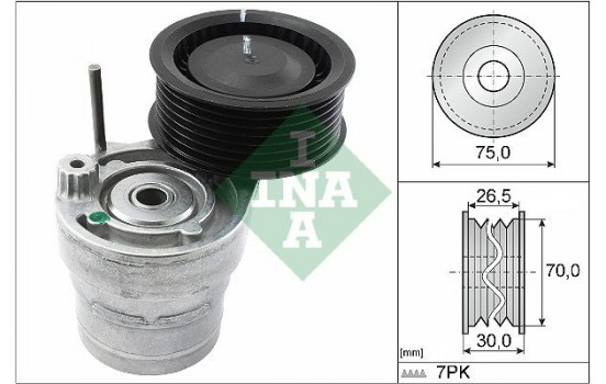 Tensioner Lever, v-ribbed belt 534060310 Ina