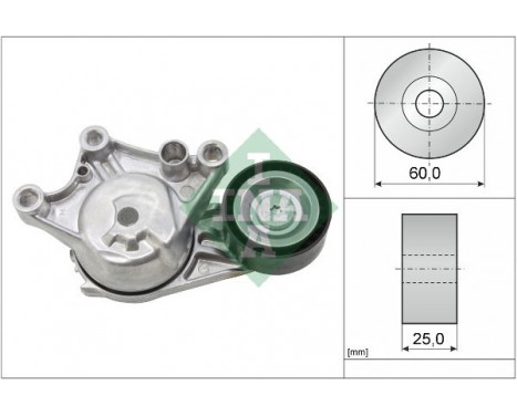 Tensioner Lever, v-ribbed belt 534065410 Ina