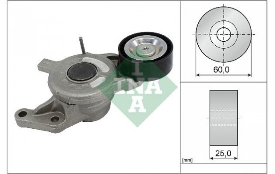 Tensioner Lever, v-ribbed belt 534065710 Ina