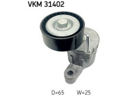 Tensioner pulley, Poly V-belt VKM 31402 SKF