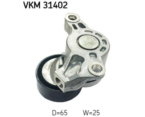 Tensioner pulley, Poly V-belt VKM 31402 SKF, Image 2