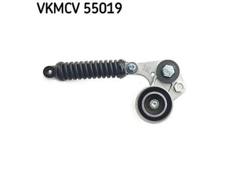 Tensioner pulley, Poly V-belt VKMCV 55019 SKF