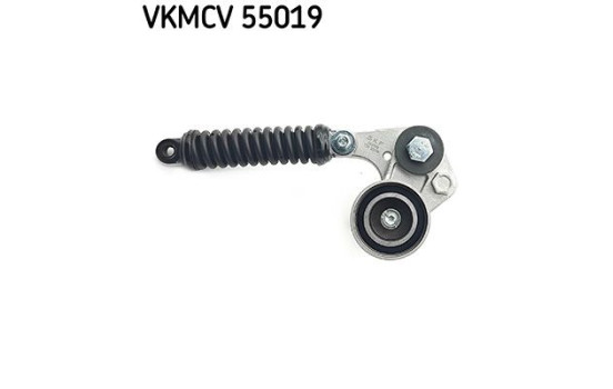 Tensioner pulley, Poly V-belt VKMCV 55019 SKF